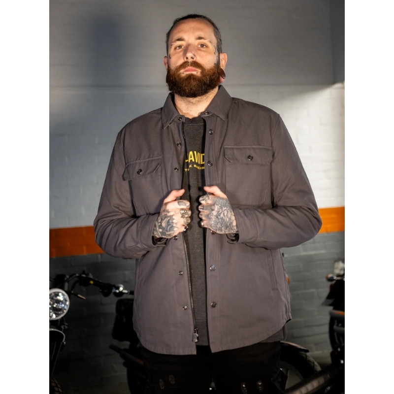 Men's 120th Anniversary Operative Riding Shirt Jacket - Blackened Pearl