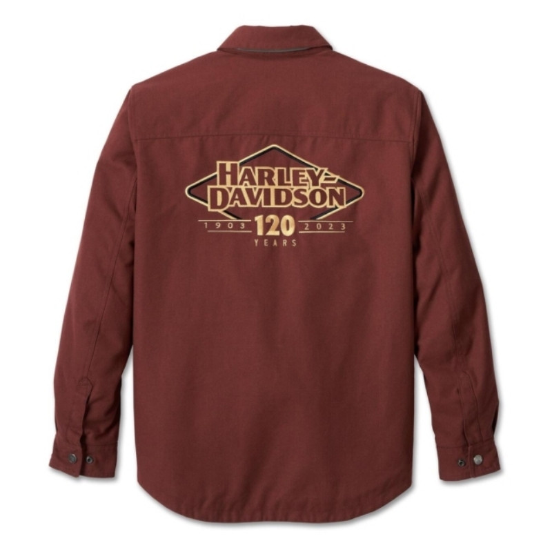 Men's 120th Anniversary Operative Riding Shirt Jacket - Rum Raisin