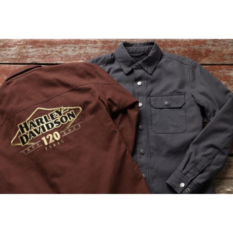 Men's 120th Anniversary Operative Riding Shirt Jacket - Rum Raisin