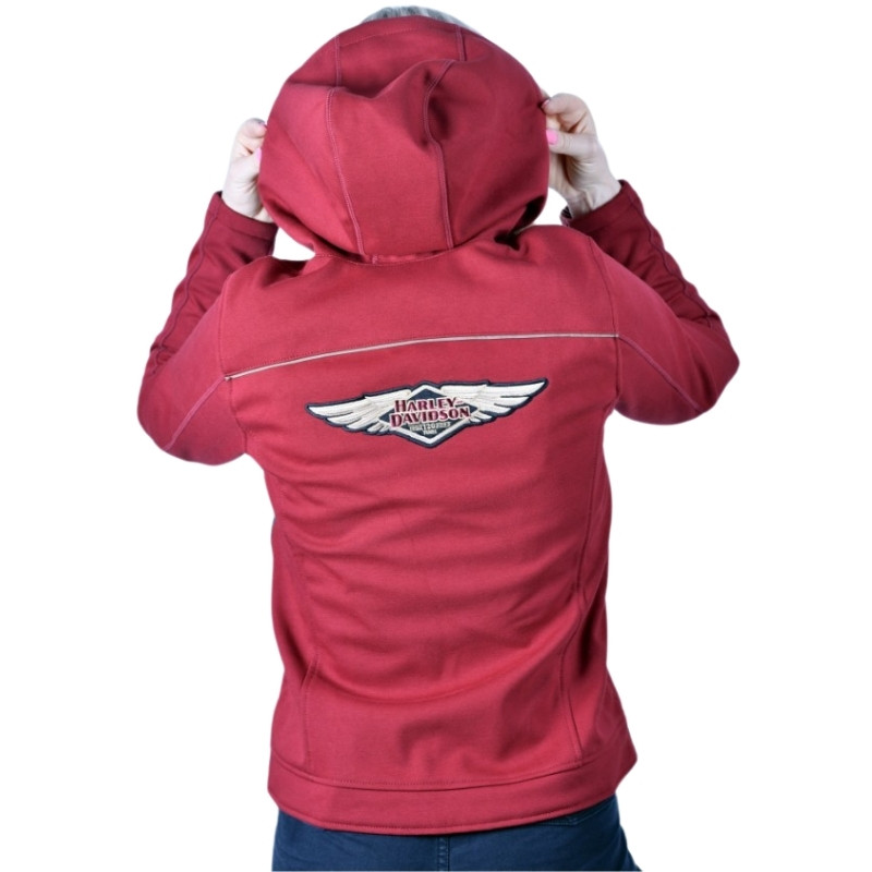 Women's 120th Anniversary Deflector Riding Fleece Merlot