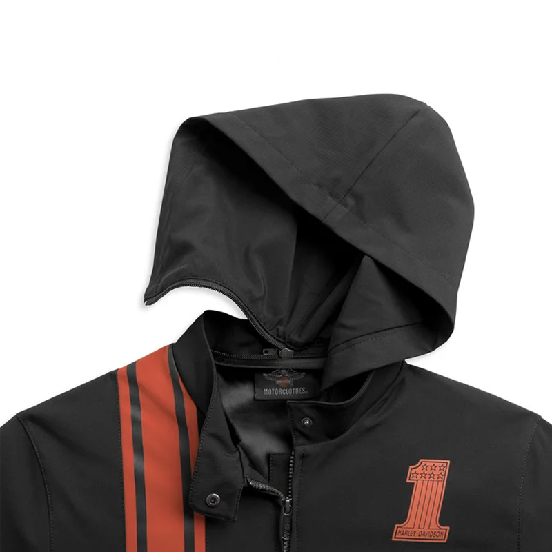 Men's #1 Logo Vertical Stripe Jacket