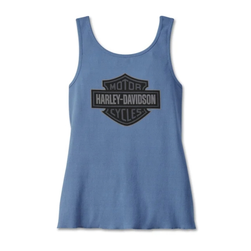 Women's Hometown Bar & Shield Fashion Tank - Colony Blue