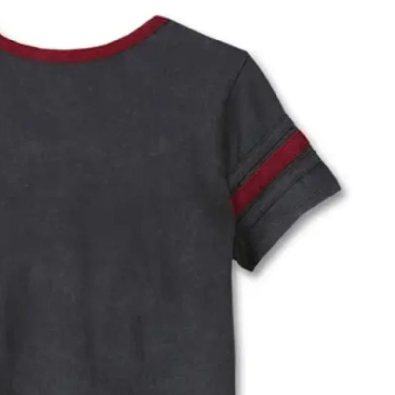 Women's American Notch Neck Tee - Black Beauty