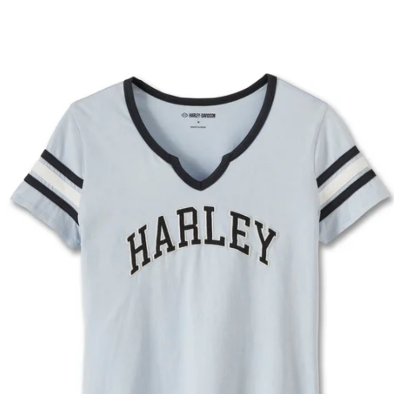 Women's American Notch Neck Tee - Skyway