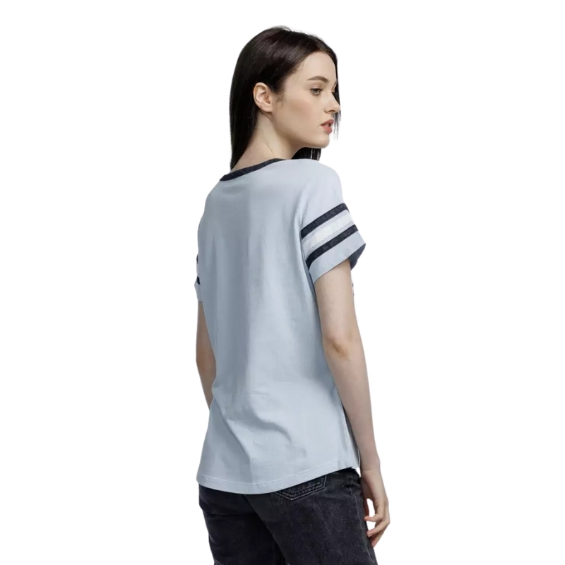 Women's American Notch Neck Tee - Skyway