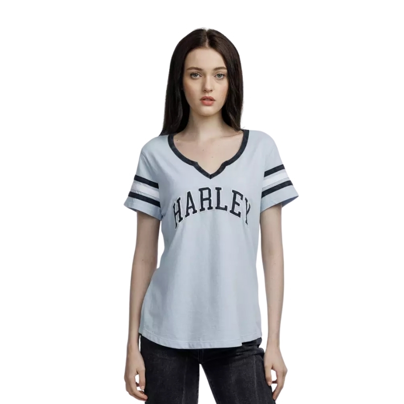 Women's American Notch Neck Tee - Skyway