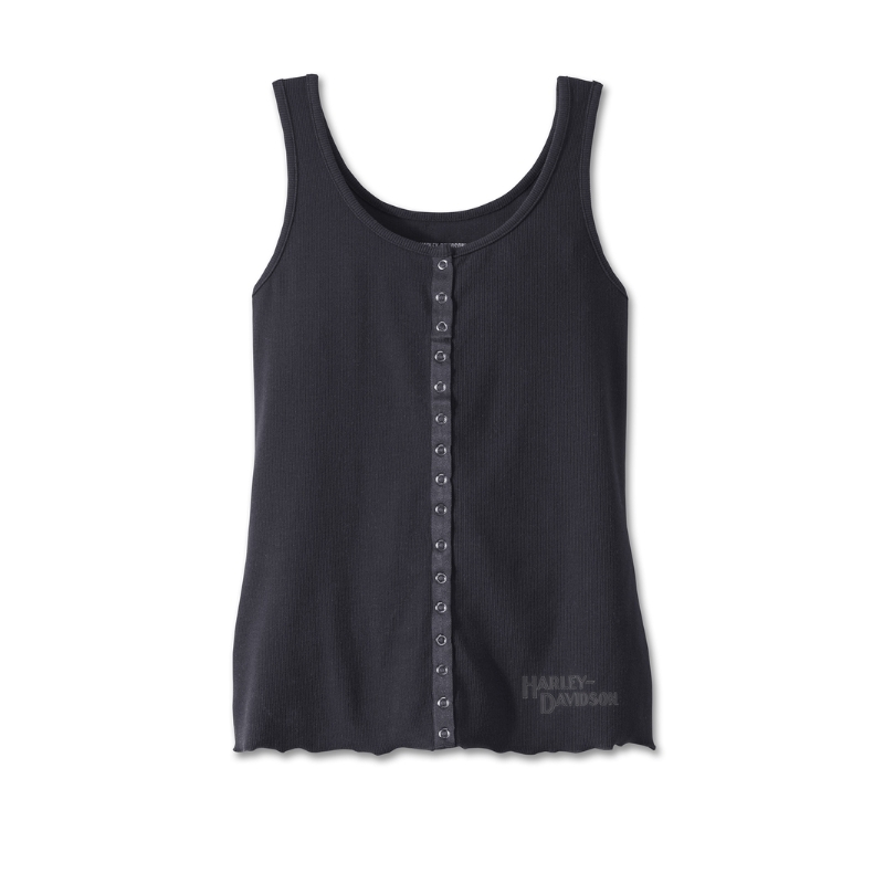 Women's Hometown Bar & Shield Fashion Tank - Black Beauty