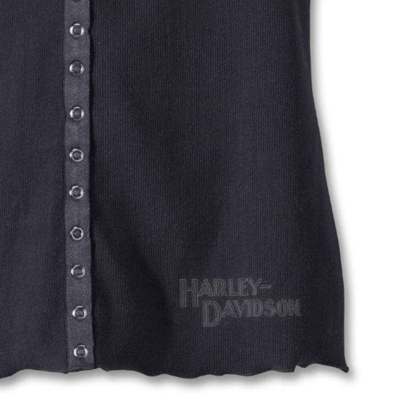 Women's Hometown Bar & Shield Fashion Tank - Black Beauty