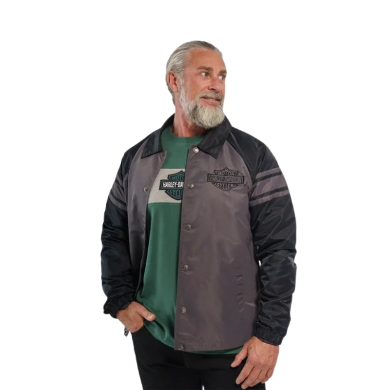 Men's #1 Coaches Jacket - Blackened Pearl