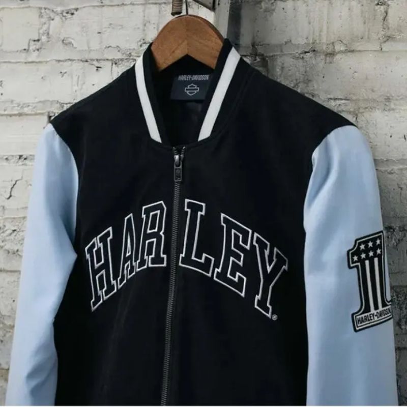 Women's Classic Bar & Shield Bomber Jacket