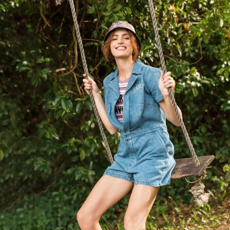 Women's Hero Denim Jumpsuit