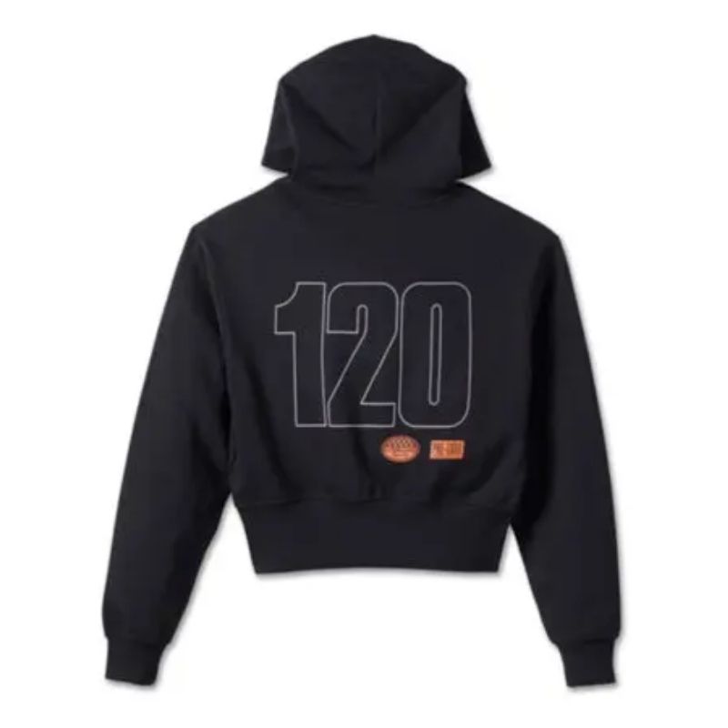 Women's 120th Anniversary Zip Front Hoodie Black