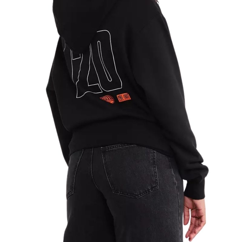 Women's 120th Anniversary Zip Front Hoodie Black