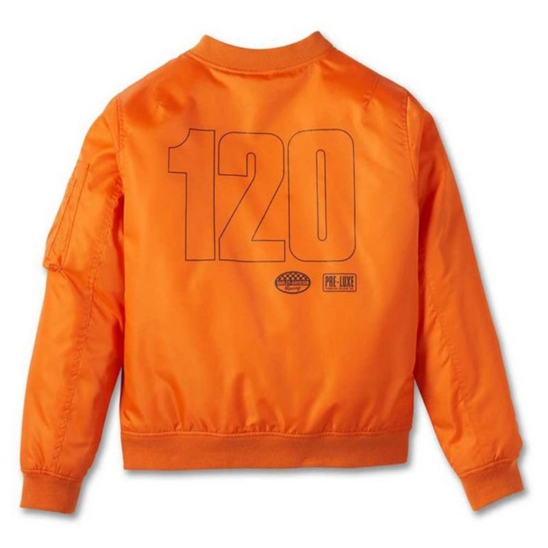 Women's 120th Anniversary Bomber Jacket - Orange