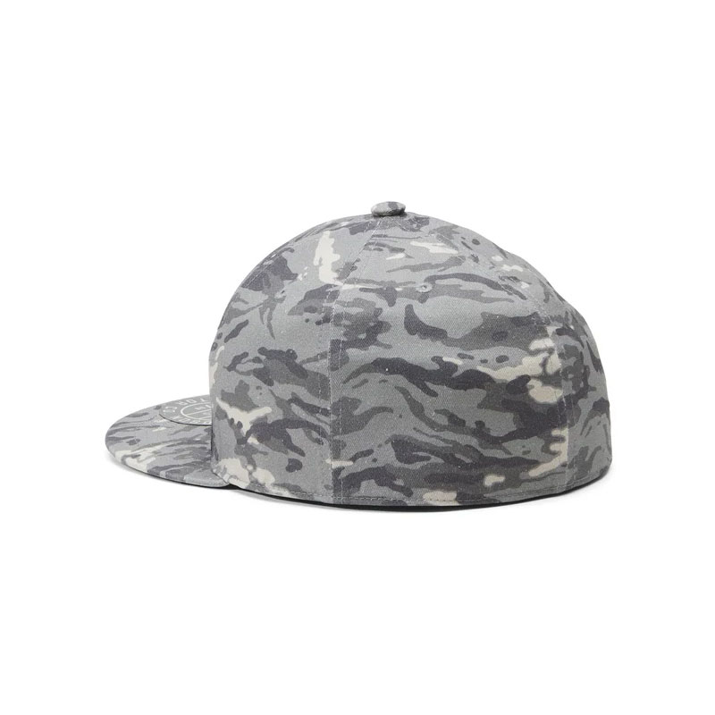 Men's Staple Fitted Novelty Cap - Camo - Grey