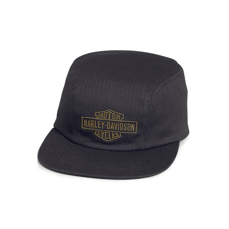 Men’s Bar & Shield Mechanic Cap – Black Beauty Men’s Bar & Shield Mechanic Cap – Black Beauty