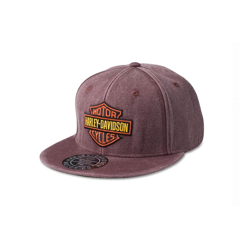 Bar & Shield Washed Fitted Cap - Decadent Chocolate
