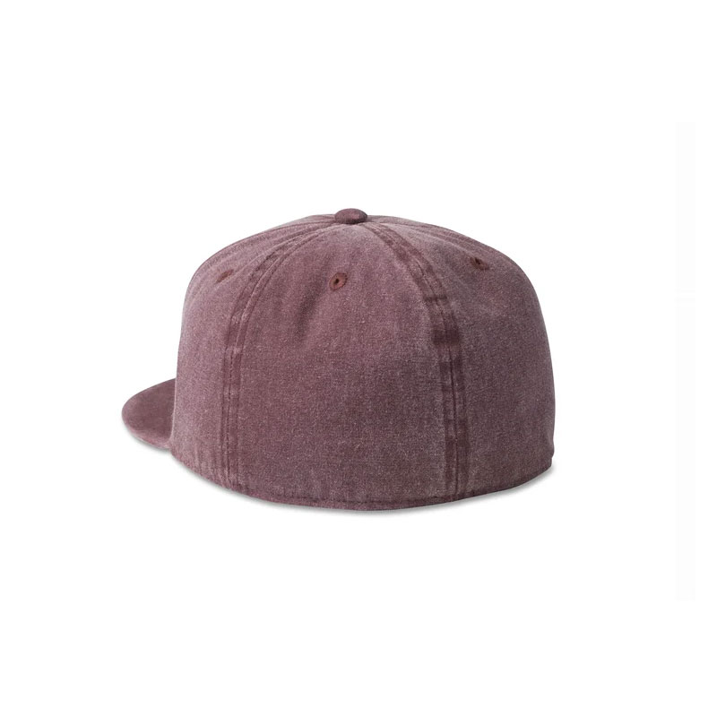 Bar & Shield Washed Fitted Cap - Decadent Chocolate