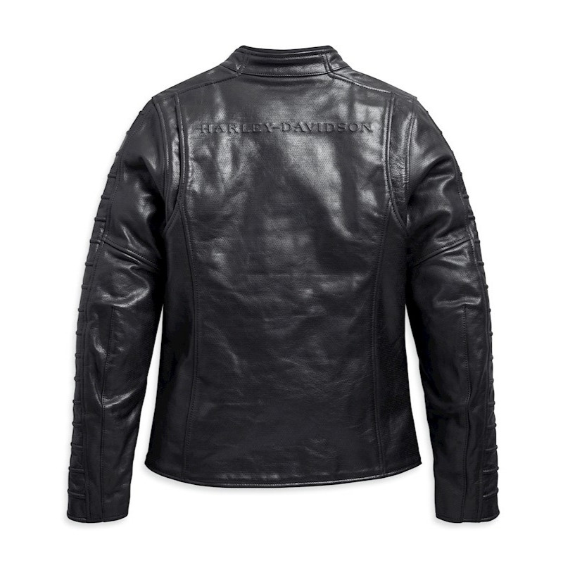 Women's Ozello Perforated Leather Jacket