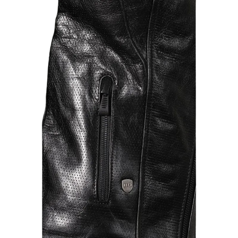 Women's Ozello Perforated Leather Jacket