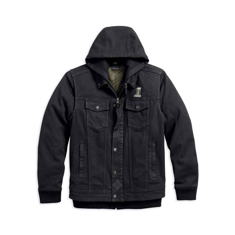 Men's 3-in-1 Black Label Denim Riding Jacket Men's 3-in-1 Black Label Denim Riding Jacket