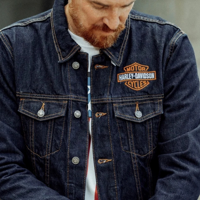 Men's Denim Jacket - Dark Indigo