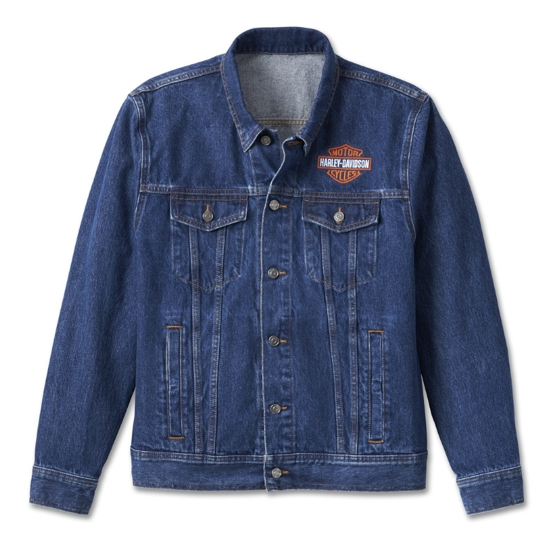 Men's Denim Jacket - Medium Wash Denim