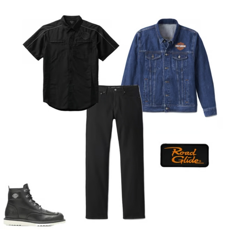 Men's Denim Jacket - Medium Wash Denim