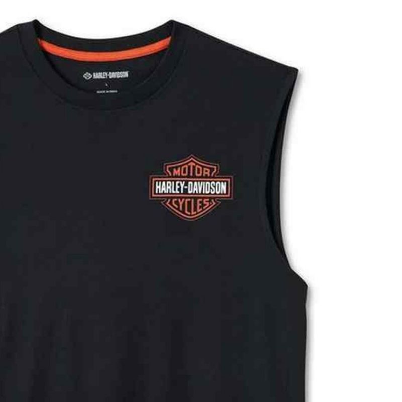 Men's Bar & Shield Muscle Tee
