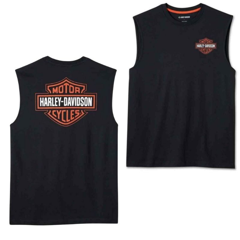 Men's Bar & Shield Muscle Tee