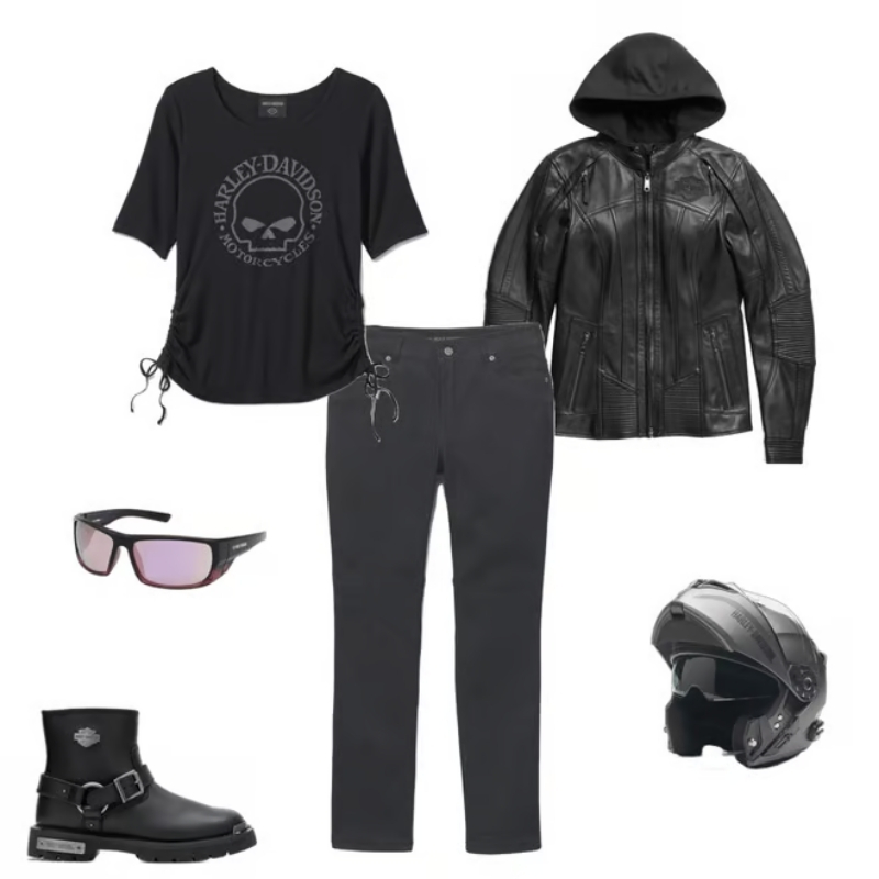 Women's Willie G Skull Tie Knit Top
