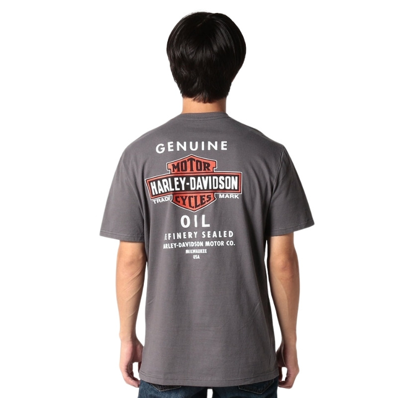 Men's Oil Can Tee - Blackened Pearl