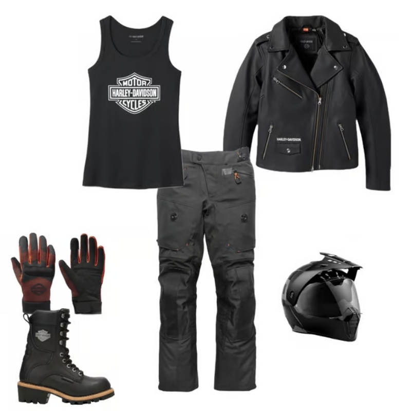 Women's Bar & Shield Tank - Black Beauty