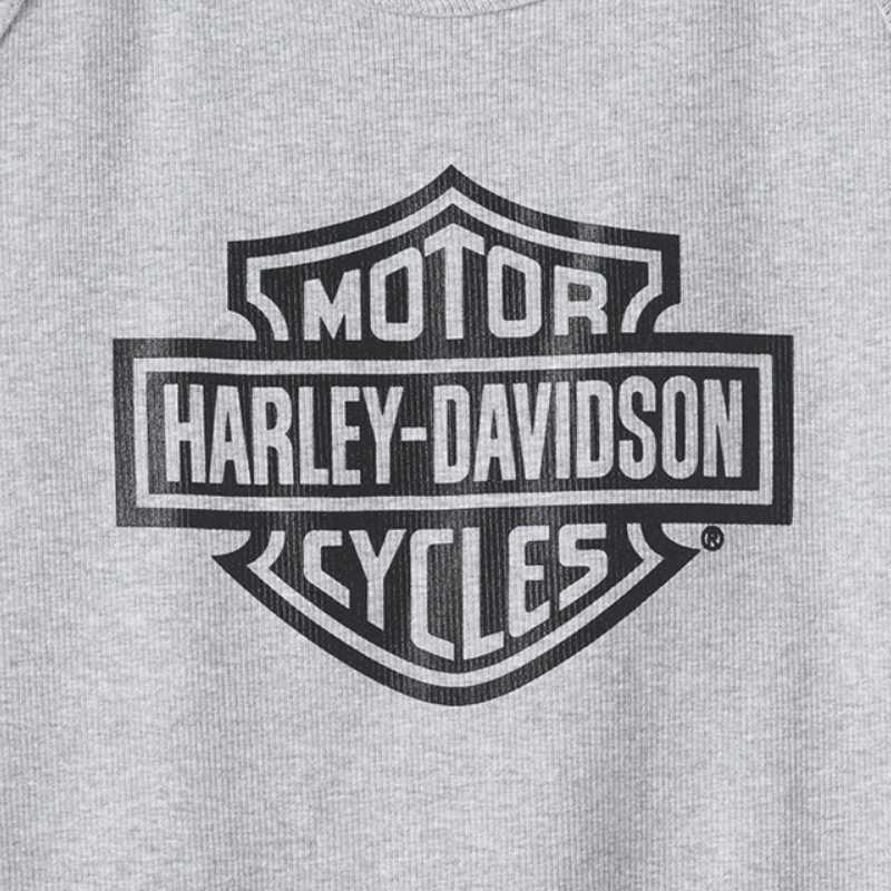 Women's Bar & Shield Tank - Light Grey Heather