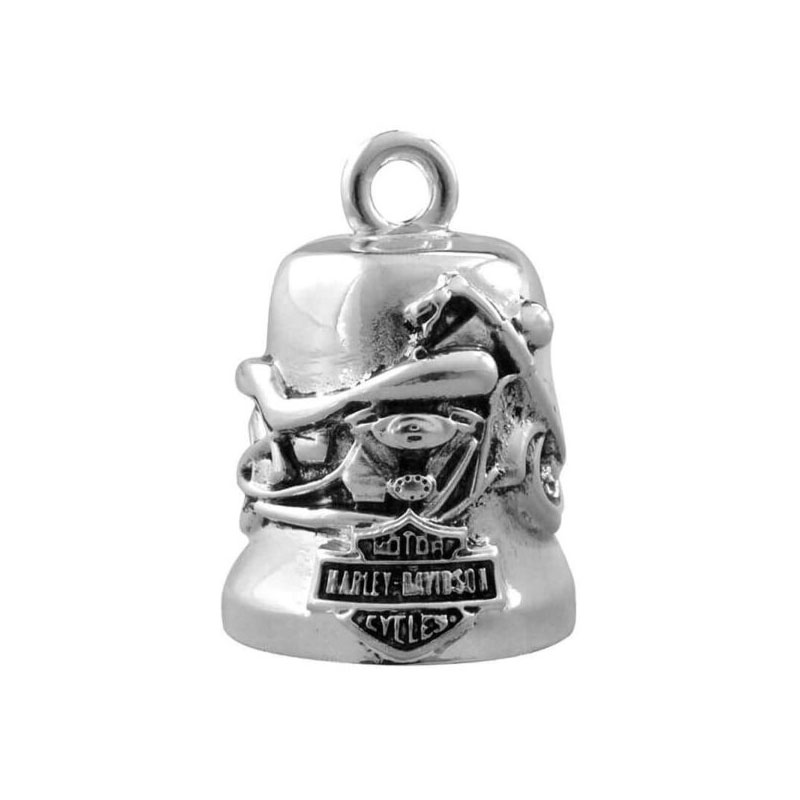 Standout Motorcycle Ride Bell, Durable Zinc