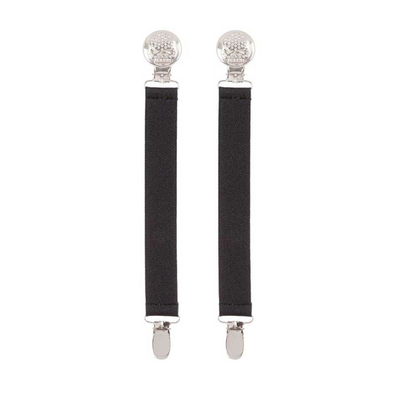 Women's Willie G Skull Bling Boot Clip, Sold In Pair Women's Willie G Skull Bling Boot Clip, Sold In Pair
