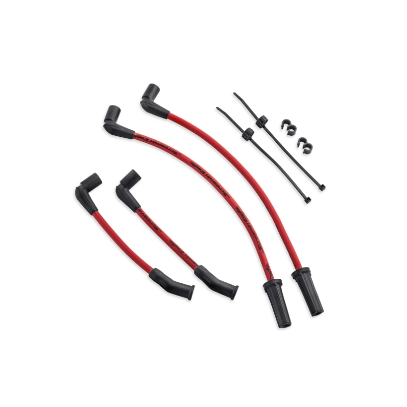 Screamin' Eagle 10MM Phat Spark Plug Wires - Red