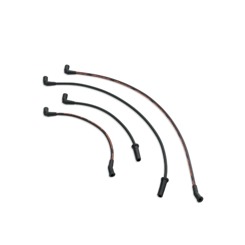 Screamin' Eagle 10MM Phat Spark Plug Wires - Black