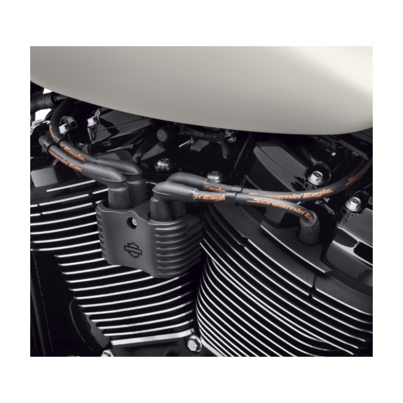 Screamin' Eagle 10MM Phat Spark Plug Wires - Black
