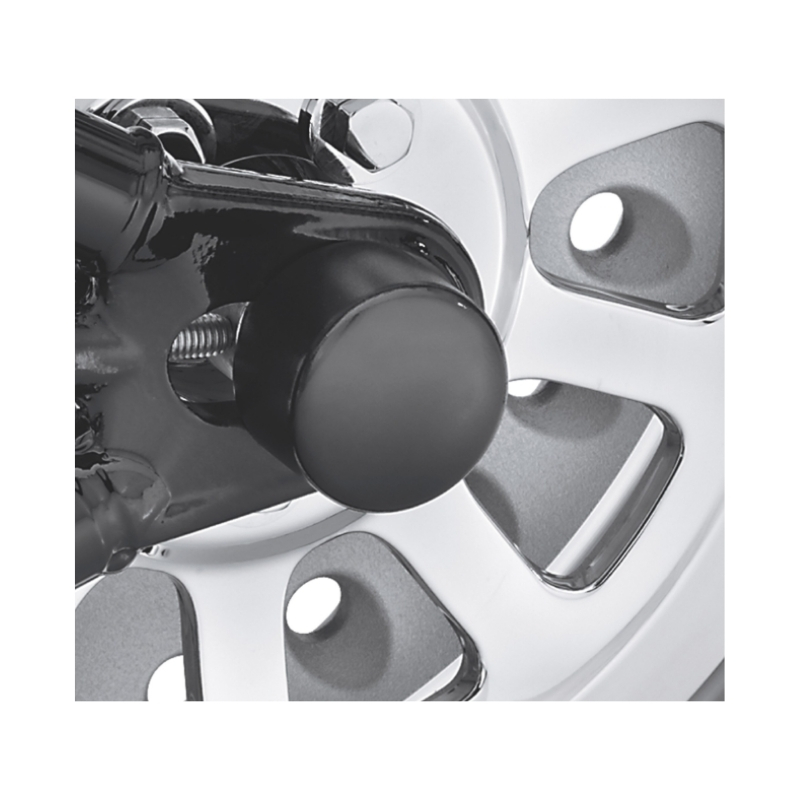 Gloss Black Rear Axle Nut Covers