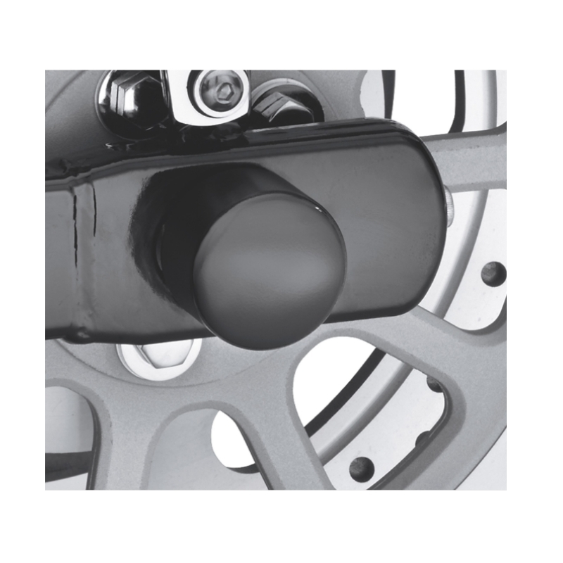 Gloss Black Rear Axle Nut Covers