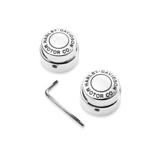 Harley-Davidson Motor Co. Front Axle Nut Covers