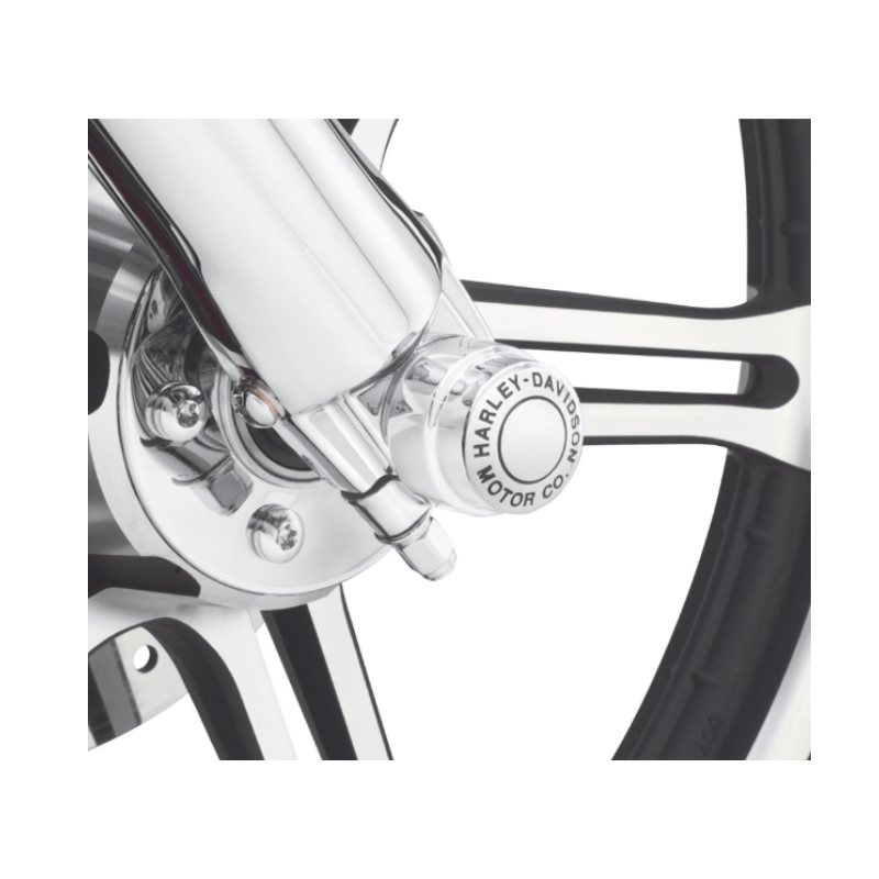 Harley-Davidson Motor Co. Front Axle Nut Covers
