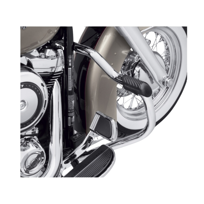 Mustache Engine Guard - Chrome