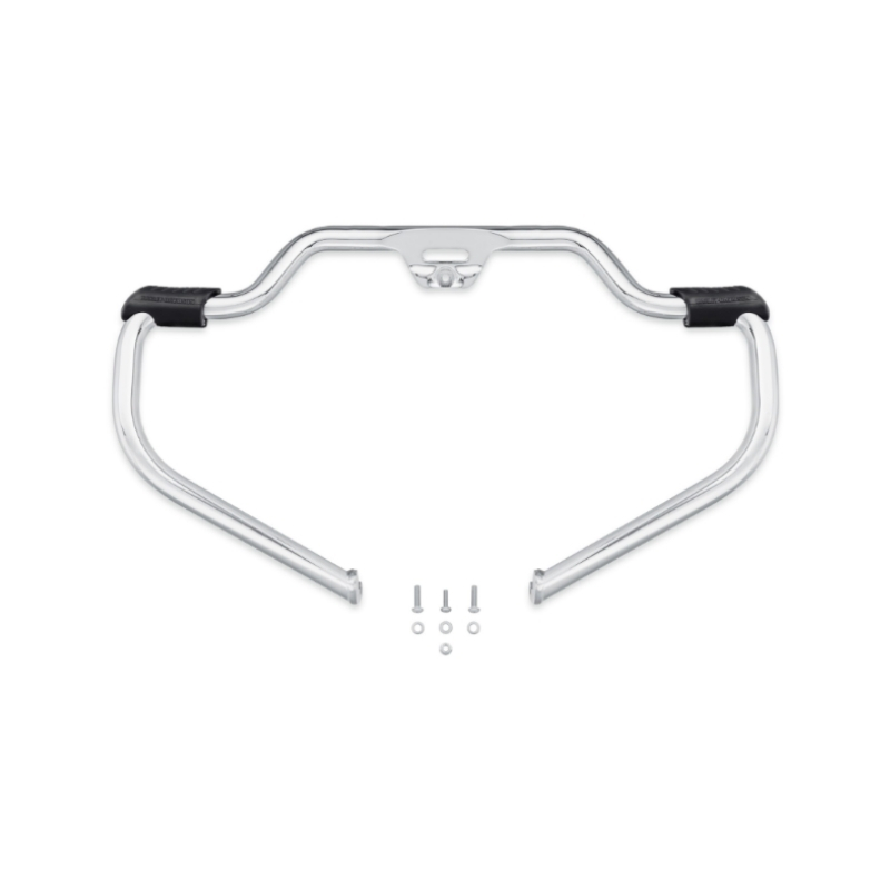 Mustache Engine Guard - Chrome