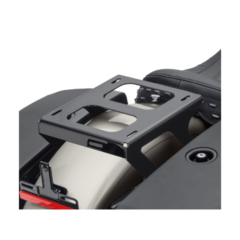 HoldFast Detachable Tour-Pak Luggage Mounting Rack - Gloss Black