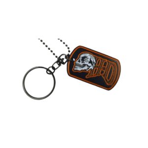 Edgy H-D Skull Performance Dog Tag