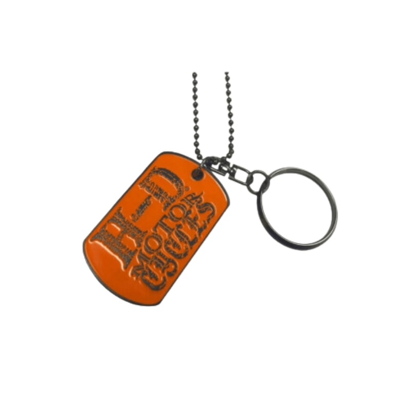 Edgy H-D Skull Performance Dog Tag