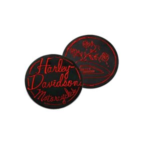 Engraved Roses Tank Metal Challenge Coin