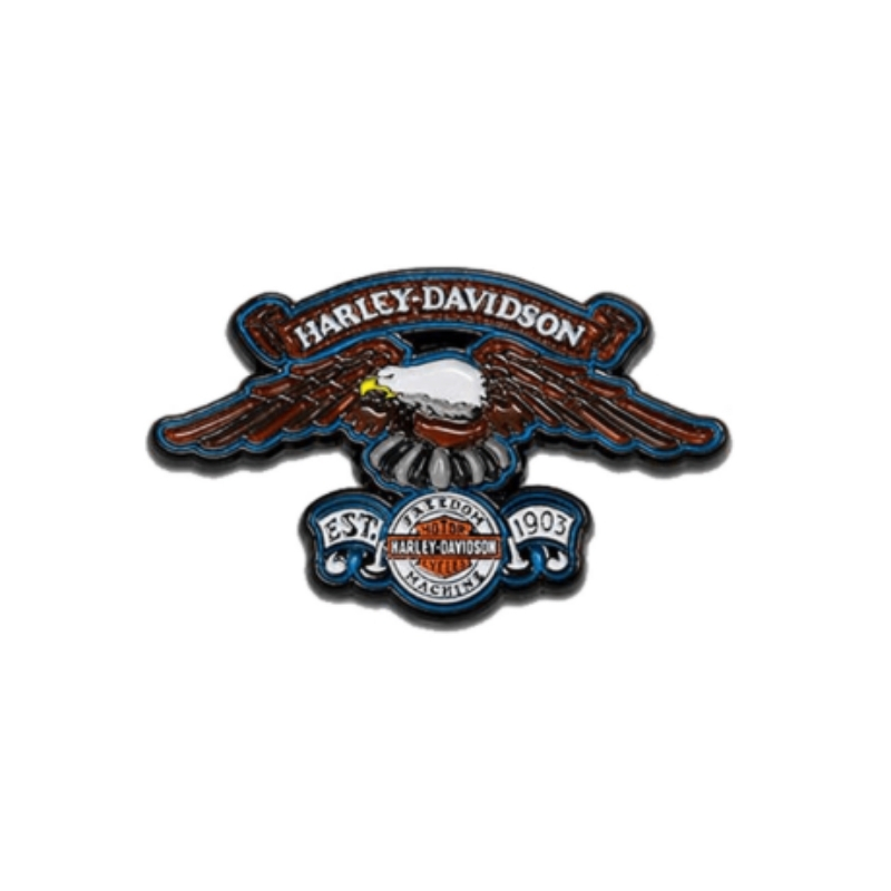 Eagle Freedom Machine Metal Pin Eagle Freedom Machine Metal Pin
